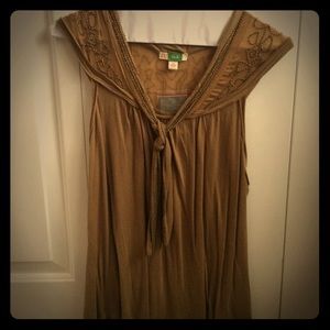 Anthropologie blouse - loose-fit, sleeveless top
